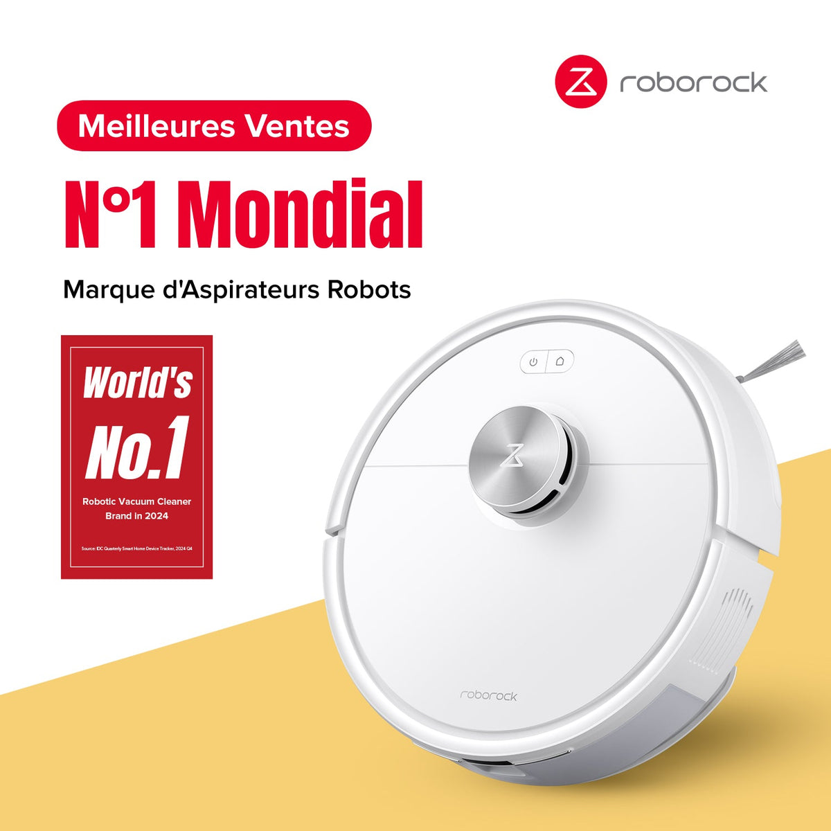 Roborock Q7 M5 ( Q7 Max amélioré) robot aspirateur avec aspiration de 10 000 Pa