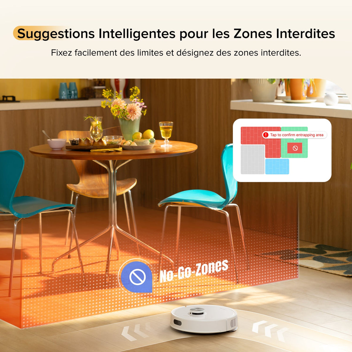 Roborock Q7 M5 ( Q7 Max amélioré) robot aspirateur avec aspiration de 10 000 Pa