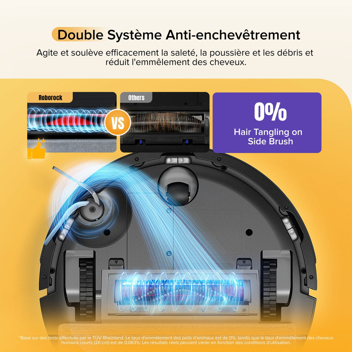 Roborock Q7 M5 Set ( Q7 Max amélioré) robot aspirateur avec aspiration de 10 000 Pa