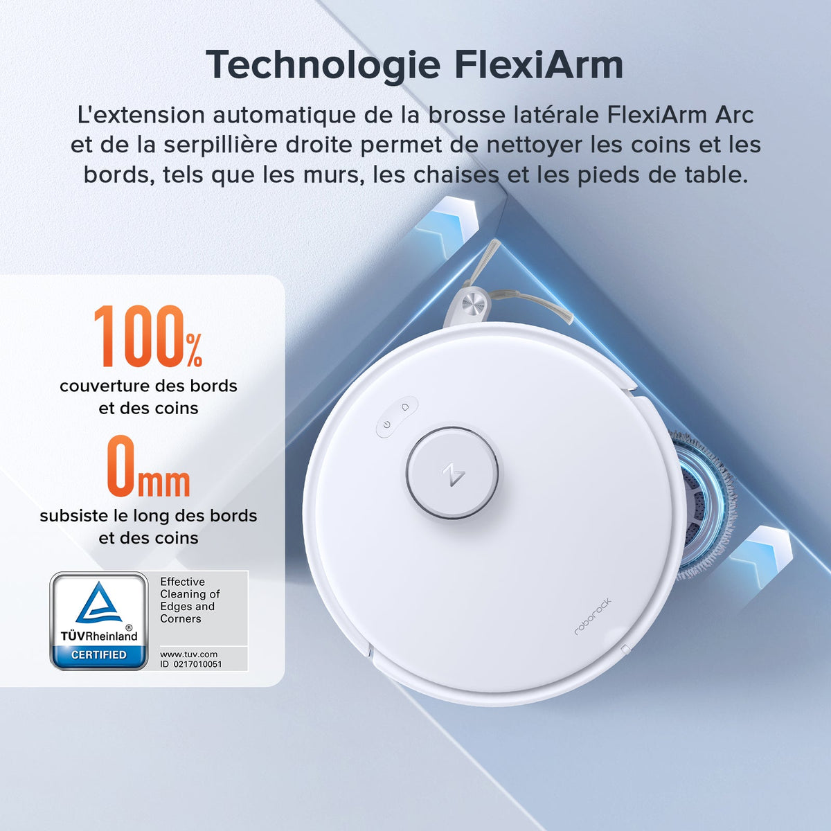 Roborock Qrevo Curv S5X Série robot aspirateur laveur avec station d’accueil multifonctionnelle 3.0