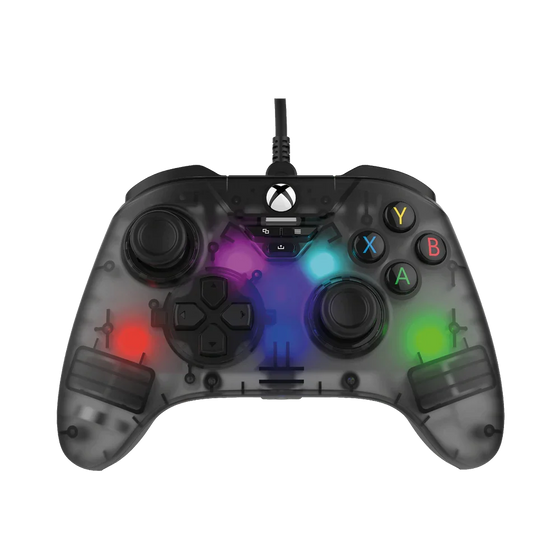 Snakebyte GamePad X RGB gris Transparente Xbox Series X/S / PC