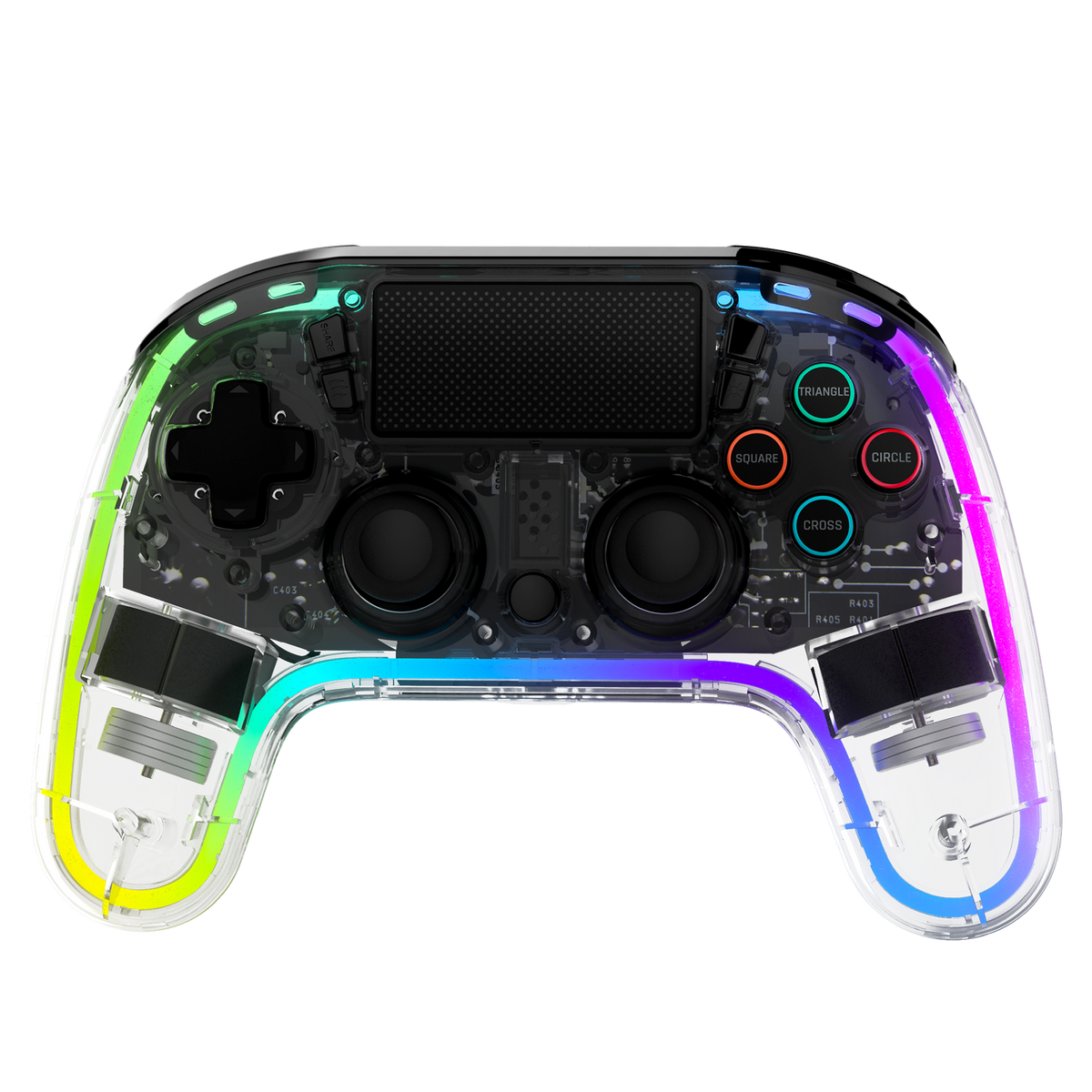 Manette Snakebyte sans fil RGB 4 PS4