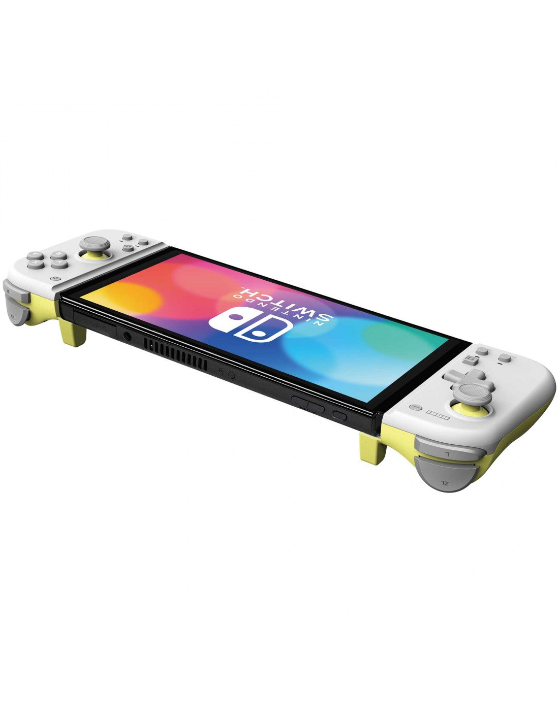 Manette Hori Split Pad Compact blanc e jaune Nintendo Switch