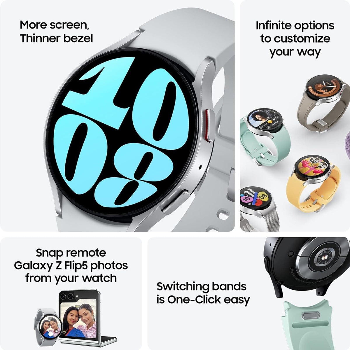 Samsung Galaxy Watch6 44 mm Graphite