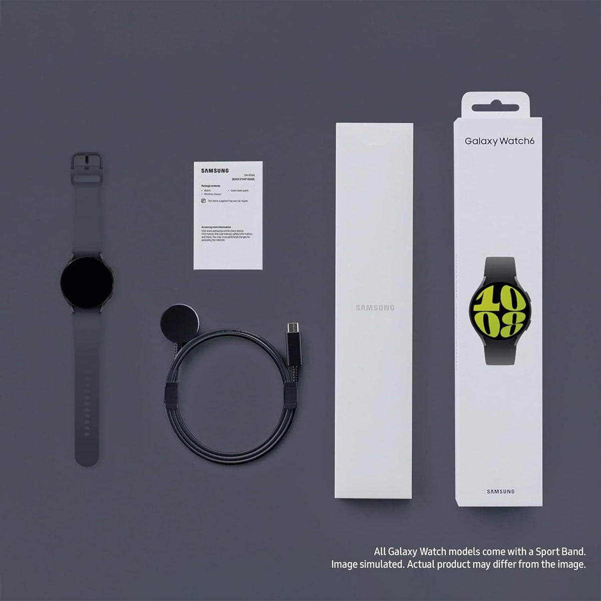 Samsung Galaxy Watch6 44 mm Graphite