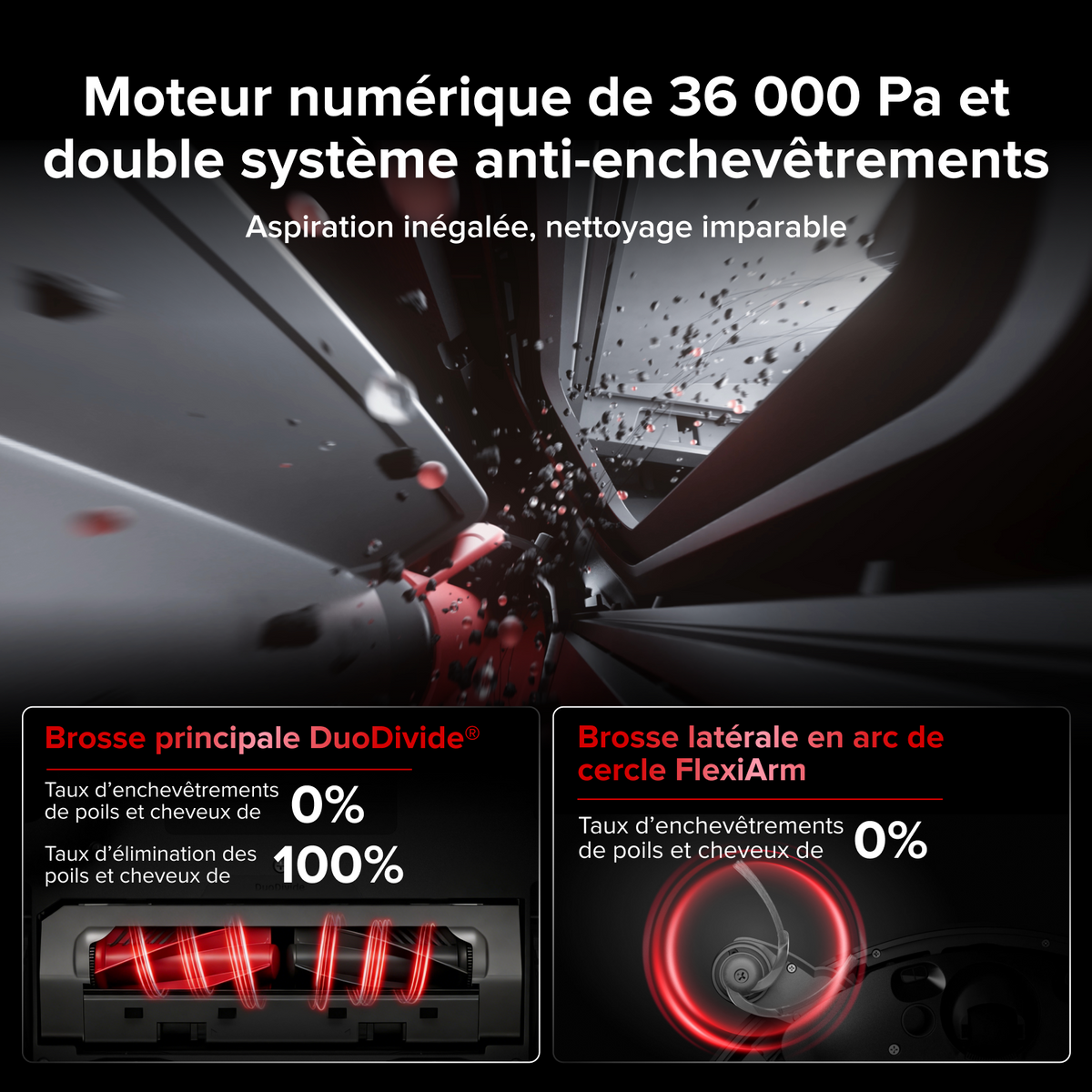 Roborock Saros 20 Robot aspirateur laveur 36 000 Pa avec AdaptiLift Chassis 3.0