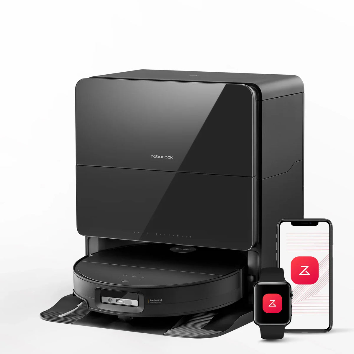 Roborock Saros 10 ( S8 MaxV Ultra amélioré) robot aspirateur laveur avec station d’accueil multifonctionnelle RockDock Ultra