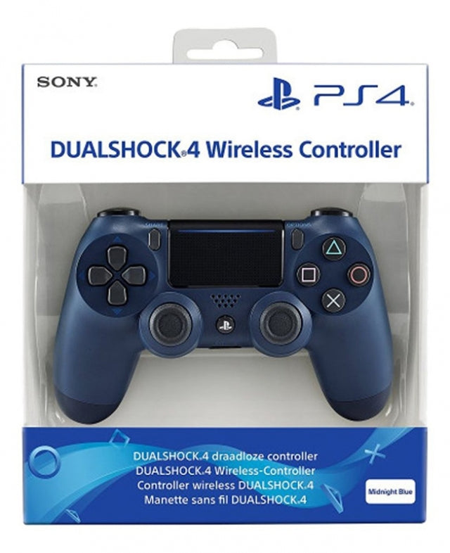 Manette Sony DualShock 4 V2 minuit bleu PS4