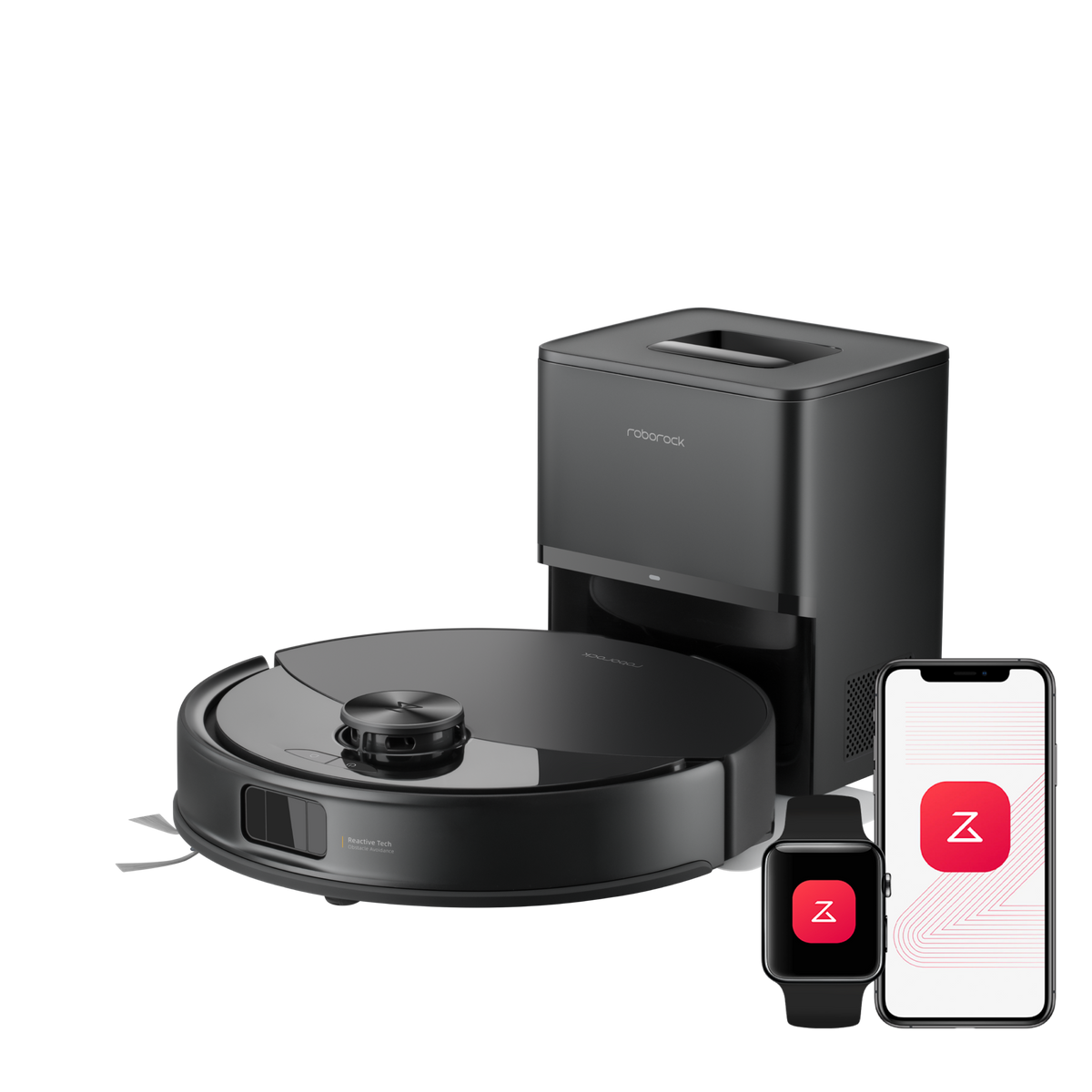 Roborock Q10 S5+ robot aspirateur laveur de VibraRise 2.0 avec station de vidage automatique