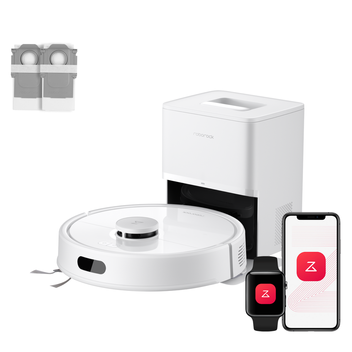 Roborock Q7 L5+ Set robot aspirateur avec station de vidage automatique