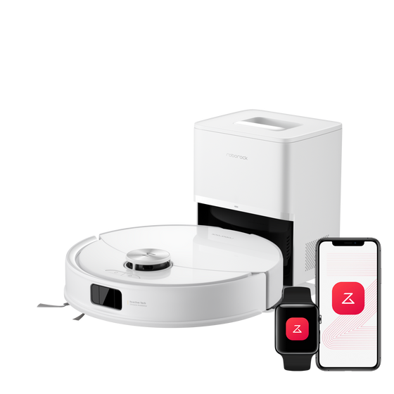 Roborock Q10 S5+ robot aspirateur laveur de VibraRise 2.0 avec station de vidage automatique