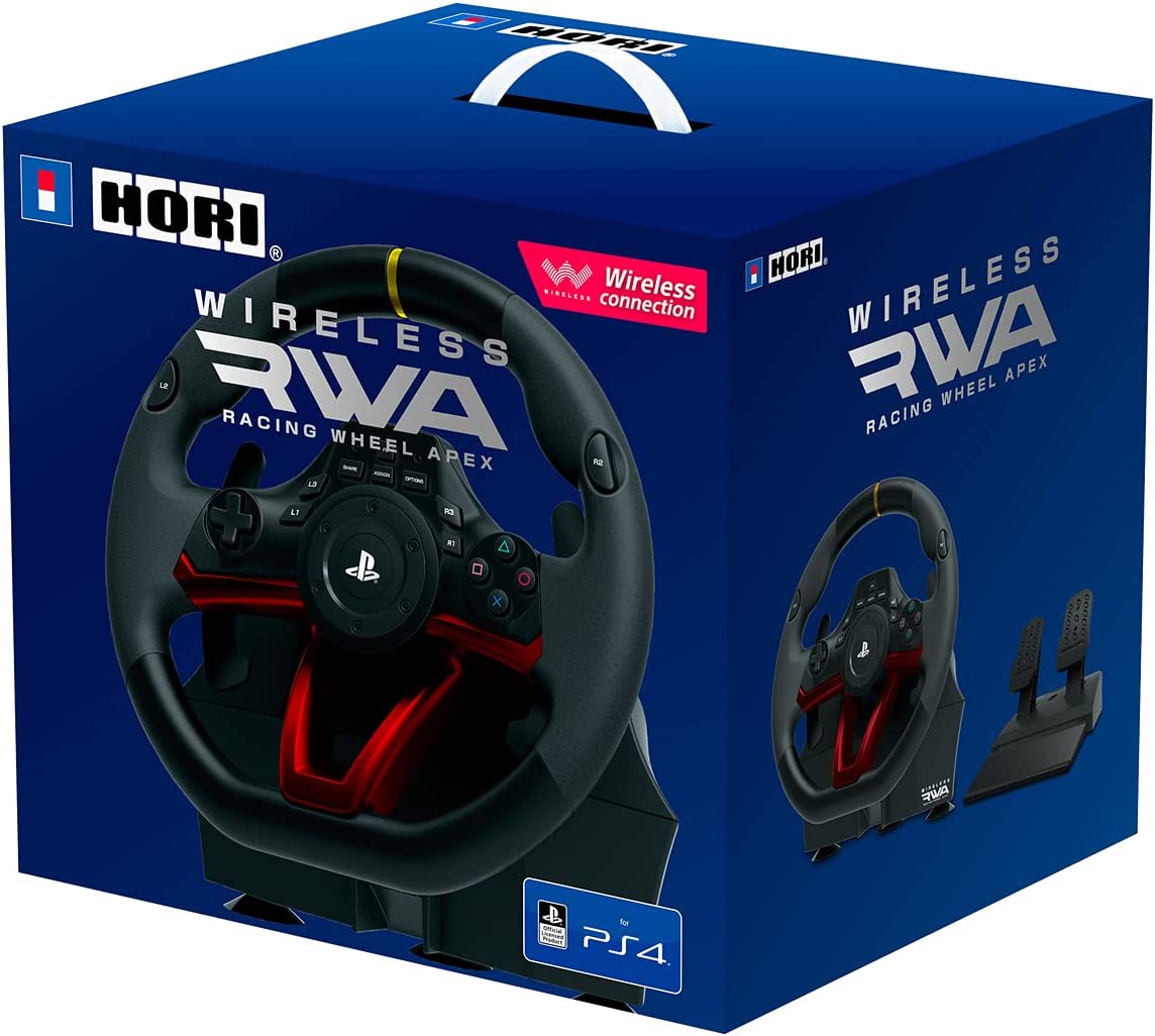 Volant Hori sans fil Racing Wheel Apex PS4/PS3/PC