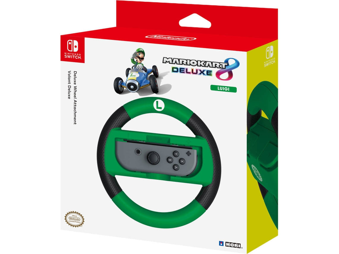Volant Hori Mario Kart 8 Deluxe Luigi Nintendo Switch
