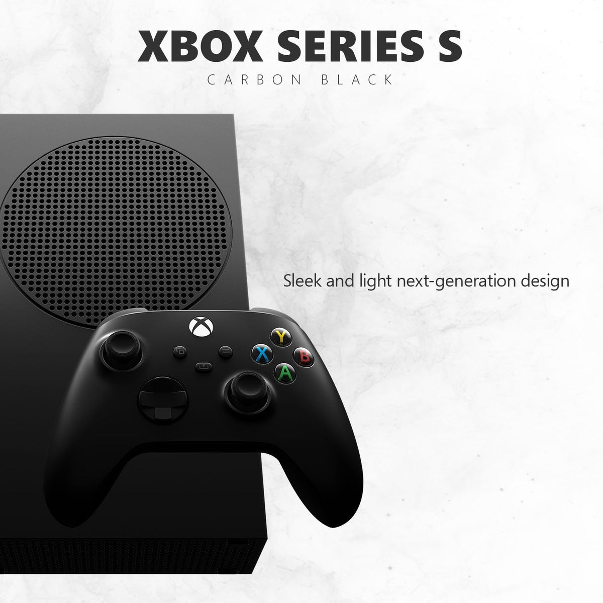 Microsoft Xbox Series S 1 vers - noir