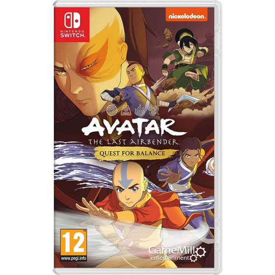 Avatar The Last Airbender: Quest For Balance Nintendo Switch