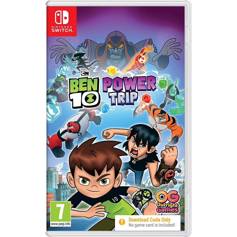 Ben 10: Power Trip (Code in box) Nintendo Switch