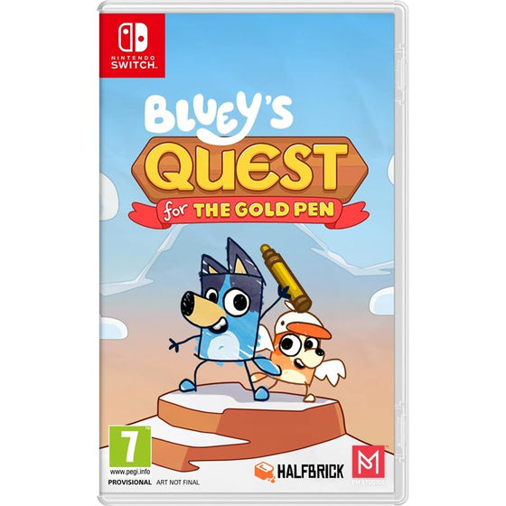 Bluey's Quest For The Gold Pen Nintendo Switch