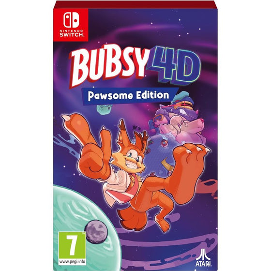 Bubsy 4D Pawsome Edition Nintendo Switch