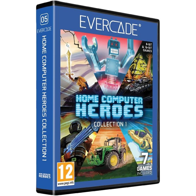 Cartucho Evercade - Home Computer Heroes Collection 1