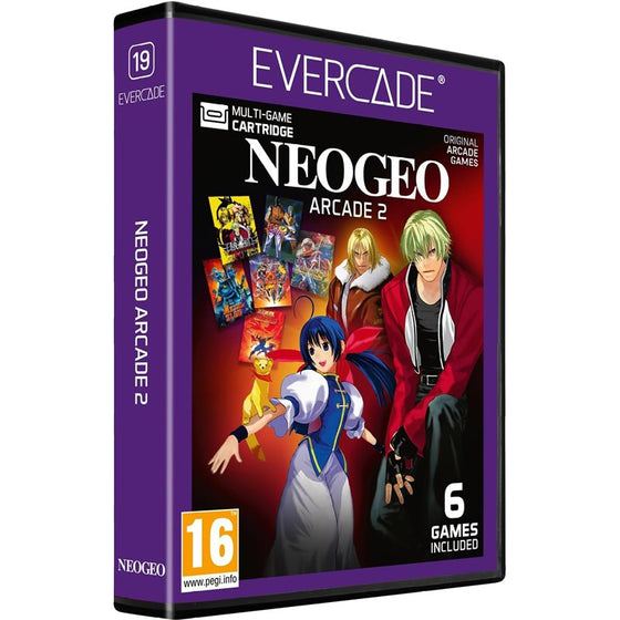 Cartucho Evercade - NEOGEO Arcade 2