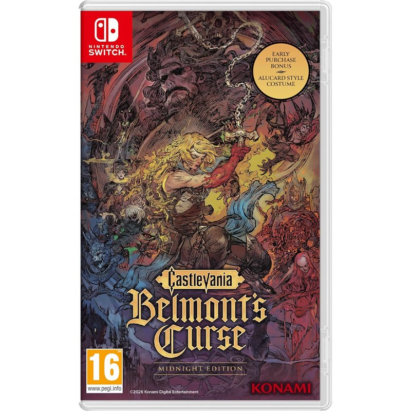 Castlevania: Belmont‘s Curse Midnight Edition Nintendo Switch