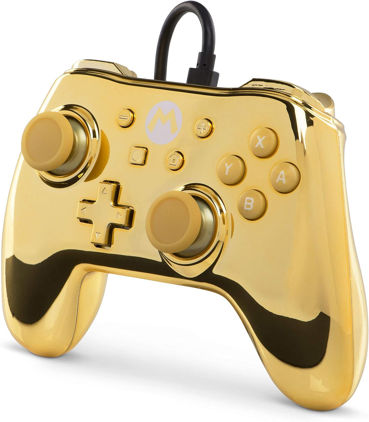 Manette PowerA filaire Super Mario Chrome or Special Edition Nintendo Switch