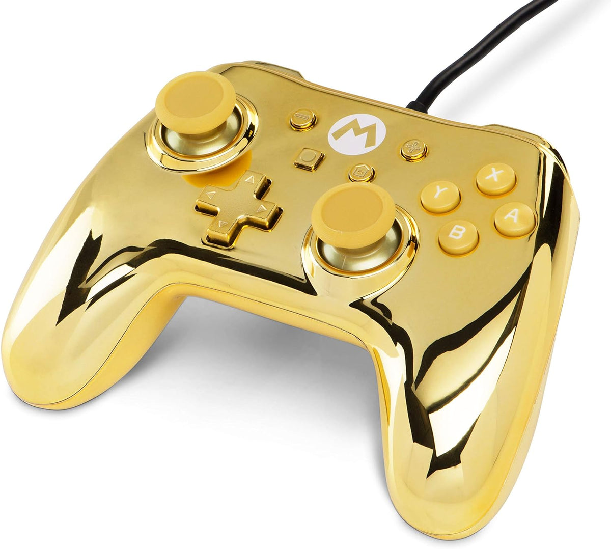 Manette PowerA filaire Super Mario Chrome or Special Edition Nintendo Switch