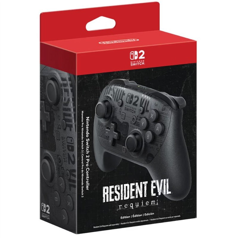 Manette Nintendo Switch 2 Pro manette Resident Evil Requiem Edition