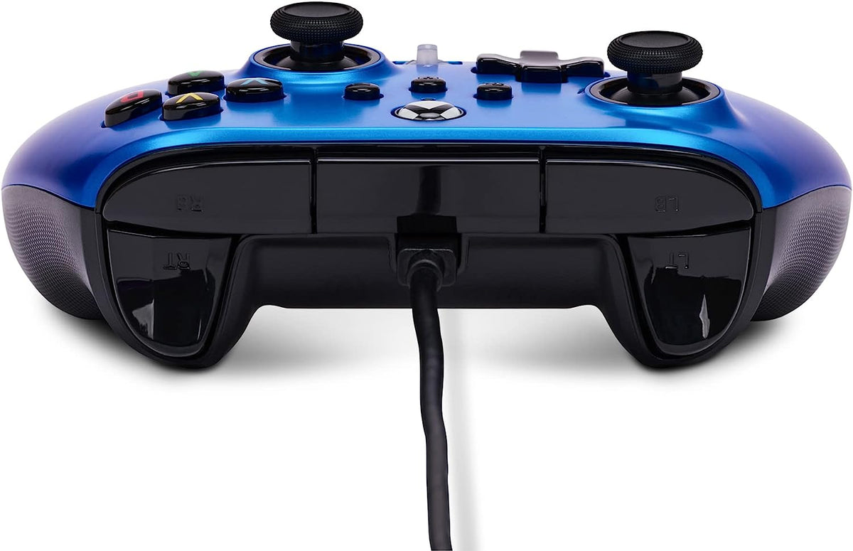 Manette PowerA filaire Sapphire Fade (Xbox One/Series X/S/PC)