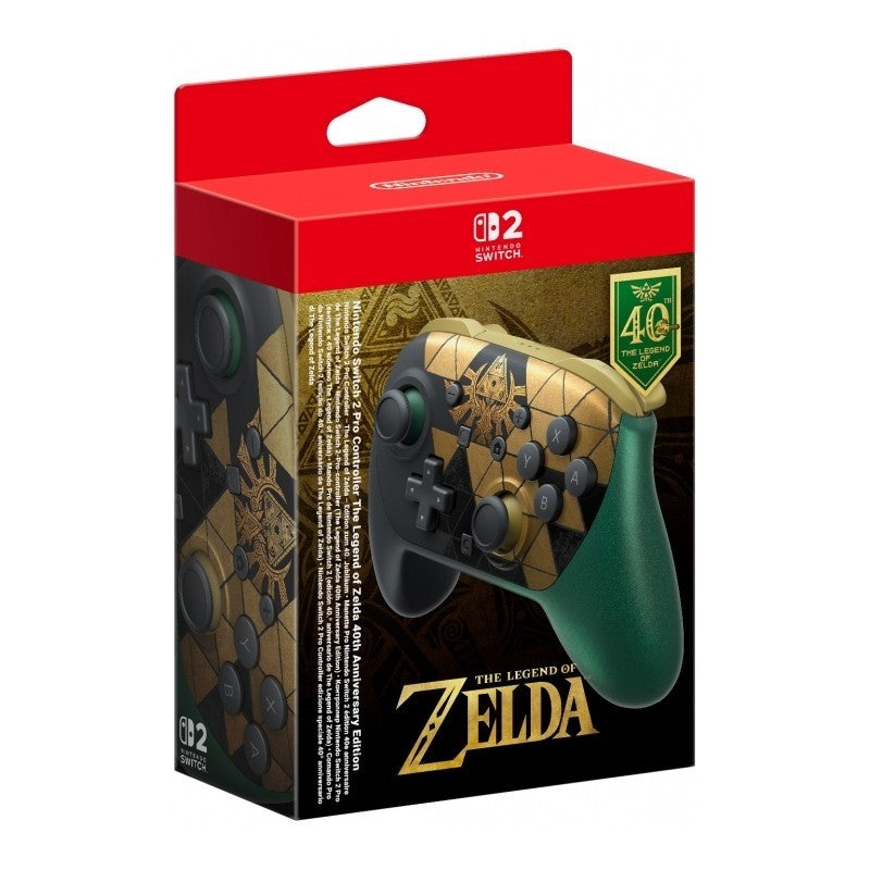 Manette Nintendo Switch 2 Pro manette The Legend of Zelda: 40th Anniversary Limited Edition