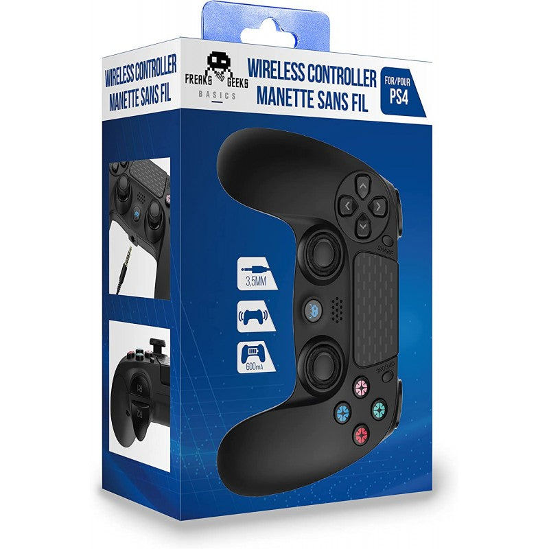 Manette PS4 sans fil Freaks and Geeks noir