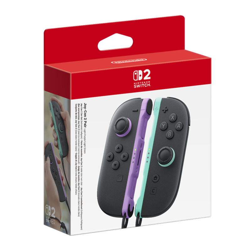 Comandos Joy-Con 2 Roxo Claro/vert Claro Nintendo Switch 2