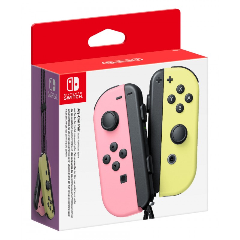 Comandos Joy-Con (set Esq/Dir) rose/jaune Nintendo Switch