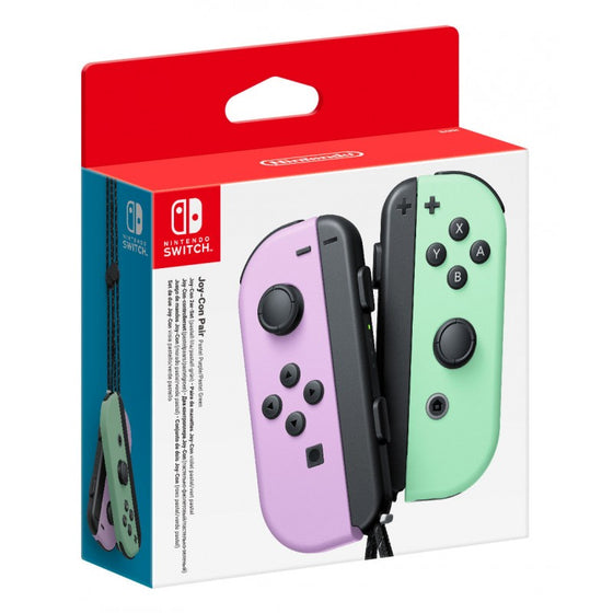 Comandos Joy-Con (set Esq/Dir) Roxo/vert Pastel Nintendo Switch