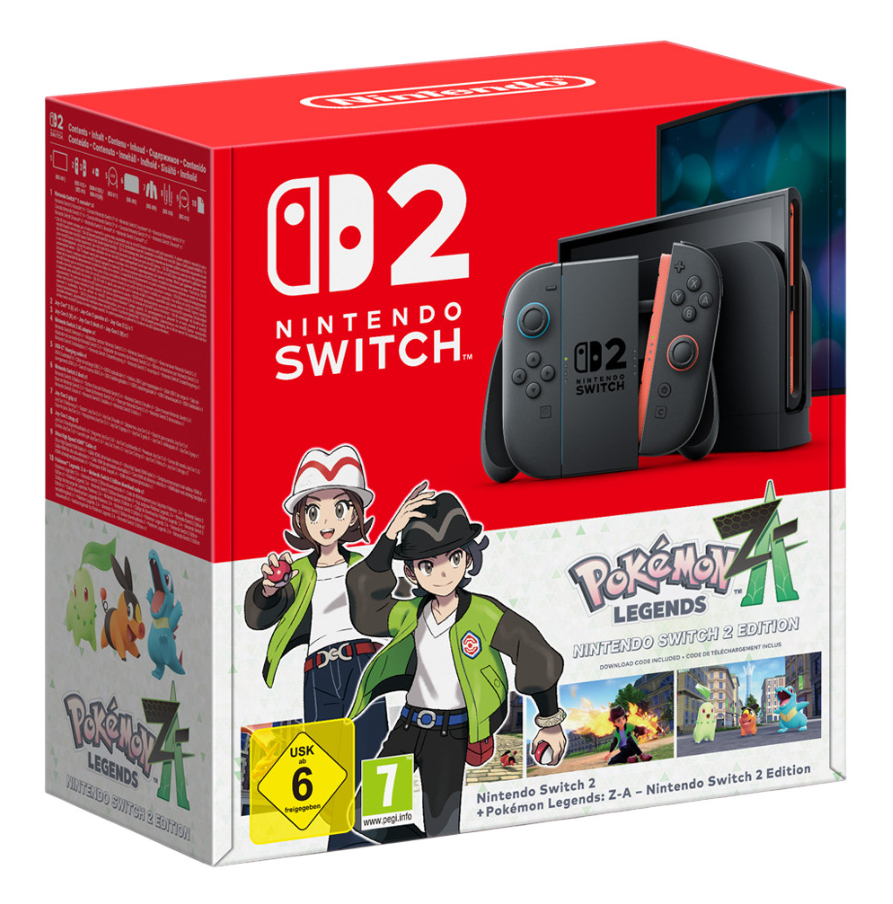 Console Nintendo Switch 2 + Pokémon Legends: Z-A (256 Go)