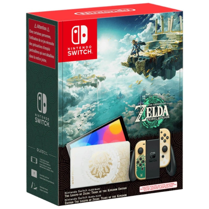 Nintendo Switch OLED Édition limitée The Legend of Zelda: Tears of the Kingdom (64 Go)