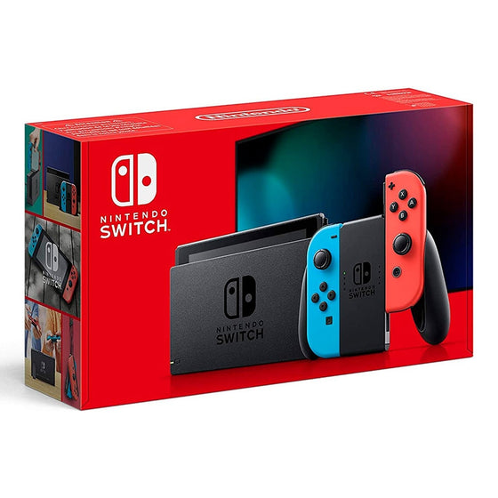 Console Nintendo Switch V2 Neon bleu/rouge (32 Go)