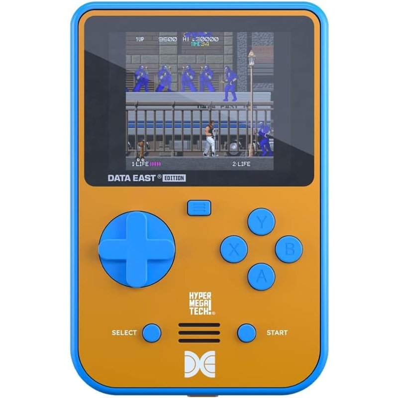 Console portable Retro - Evercade Super Pocket: Data East (18 Jogos Incluídos)