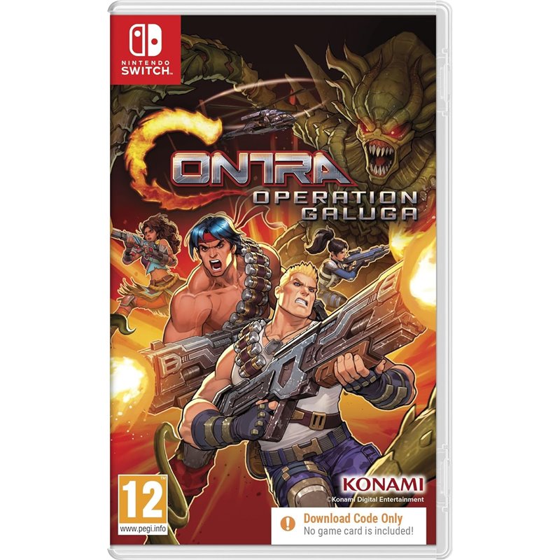 Contra: Operation Galuga Nintendo Switch (code en boîte)