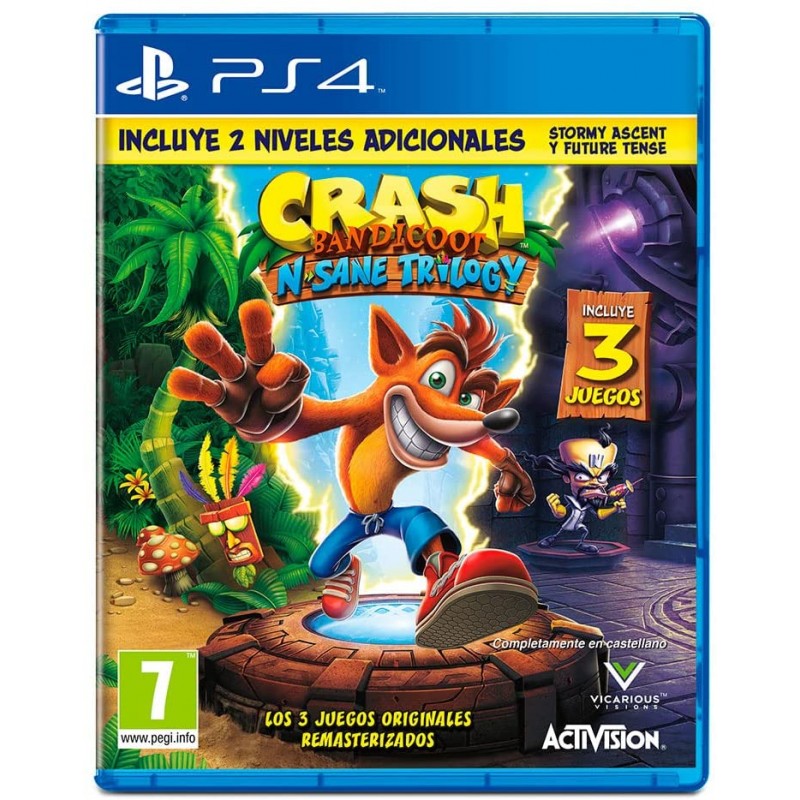 Crash Bandicoot N. Sane Trilogy PS4
