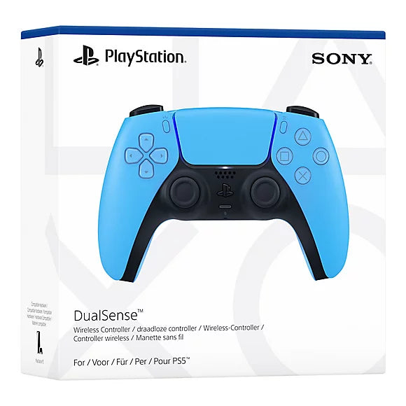 Manette PlayStation 5 Sony DualSense PS5 lumière stellaire bleu