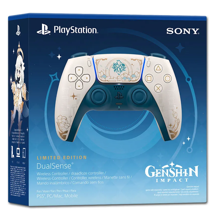 Manette PlayStation 5 Sony DualSense PS5 Genshin Impact Limited Edition