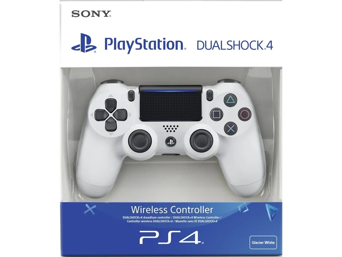 Manette Sony DualShock 4 V2 blanc Glaciar PS4