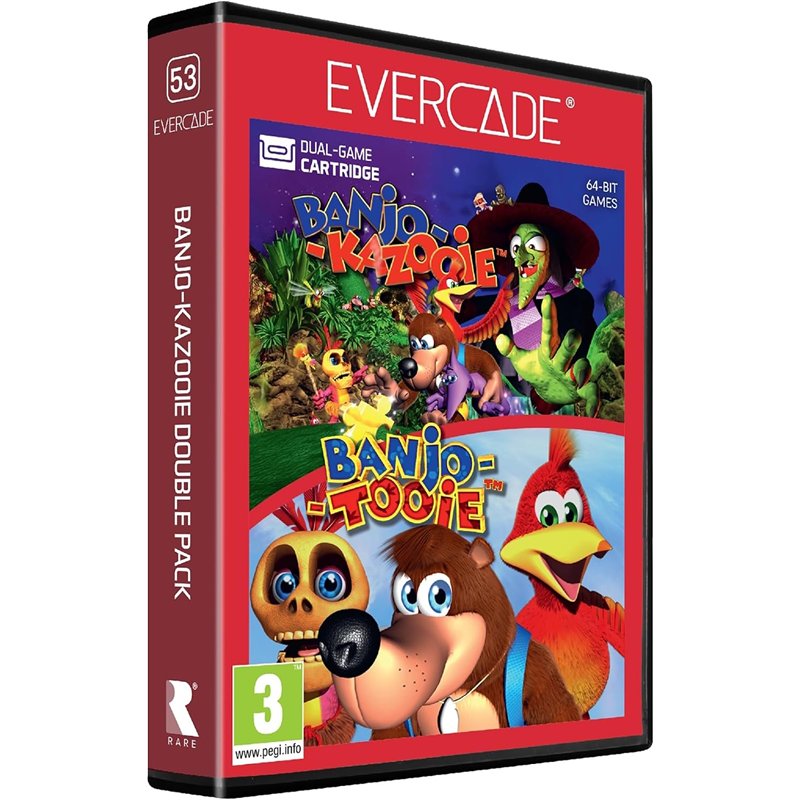 Cartucho Evercade - Banjo-Kazooie Double Pack