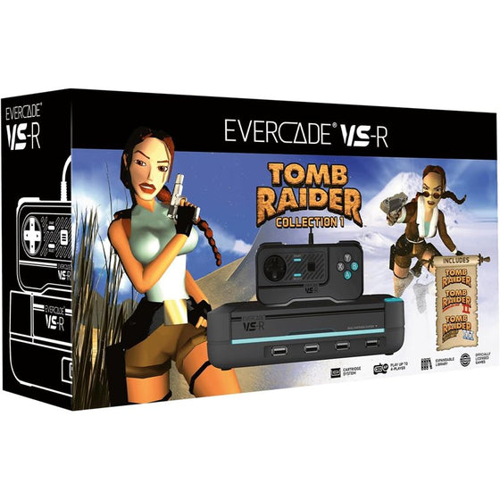 Evercade VS-R: Console Retro + Tomb Raider Collection 1