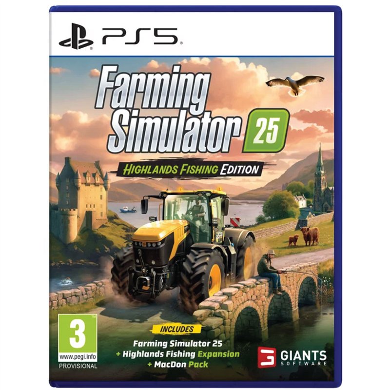Farming Simulator 25: Highlands Fishing Edition PS5