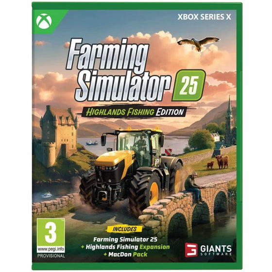 Farming Simulator 25: Highlands Fishing Edition Xbox Series X