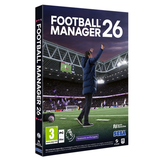 Football Manager 26 PC (code en boîte)