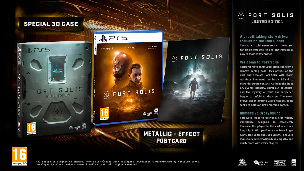 Fort Solis Limited Edition PS5