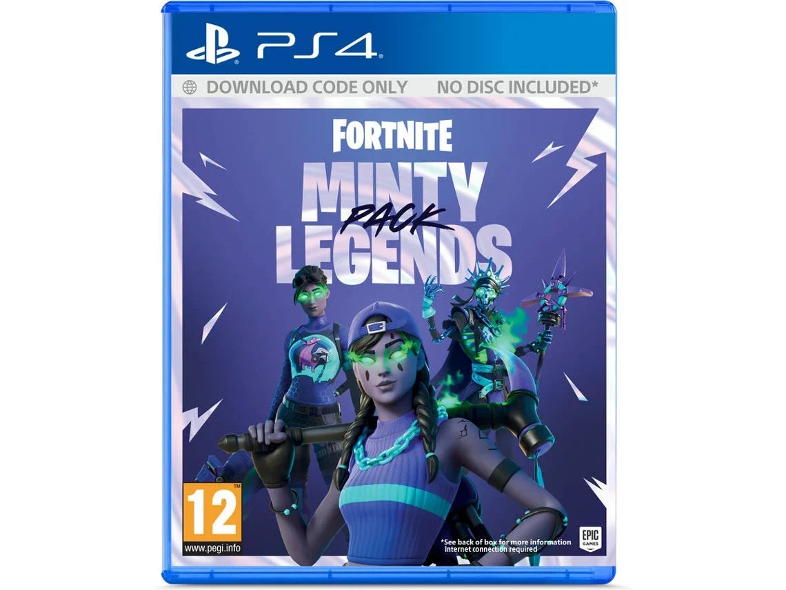 Fortnite Minty Legends Pack PS4